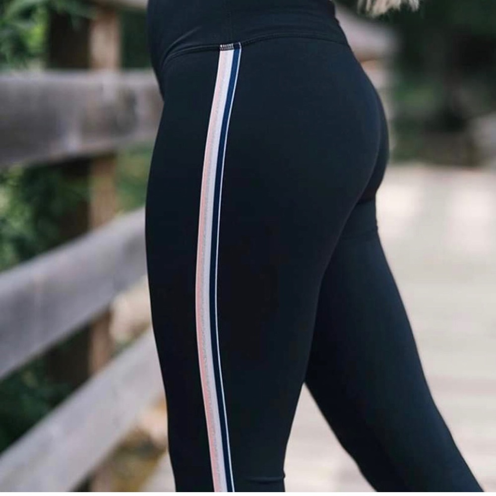 Zyia Pink Rainbow Lux Leggings